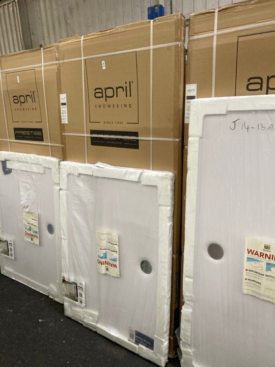 Lot 1134  
            Marchington SR19 - Collection 

                
(COLLECTION ONLY) SMOKED GLASS SILVER FRAMED 900 X 1950MM SHOWER PANEL WITH A STO...