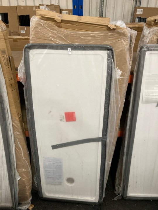 Lot 1140  
            Marchington SR19 - Collection 

                
(COLLECTION ONLY) CLEAR GLASS SILVER FRAMED 1400 X 1900MM SLIDING SHOWER DOOR WIT...