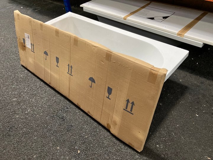 Lot 1143  
            Marchington SR19 - Delivery or Collection 

                
1600 X 700MM NTH SINGLE ENDED BATH WITH A GLOSS GREY MDF BATH SIDE PANEL - ORIGIN...