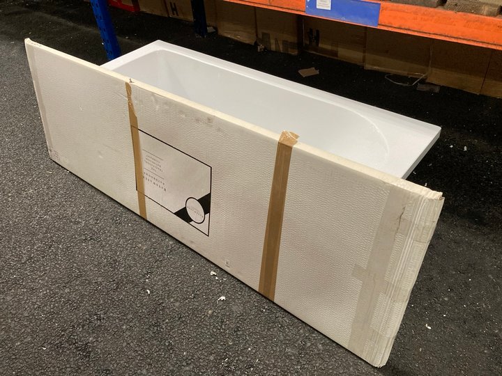 Lot 1144  
            Marchington SR19 - Delivery or Collection 

                
1600 X 700MM NTH SINGLE ENDED BATH WITH A BAYSWATER WHITE BATH SIDE PANEL - ORIGI...