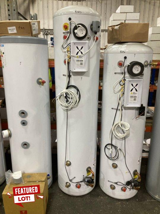 Lot 13  
            Marchington SR19 - Collection 

                
(COLLECTION ONLY) MIXERGY SLIM INDIRECT 210L CYLINDER - ORIGINAL RRP £1897: LOCAT...