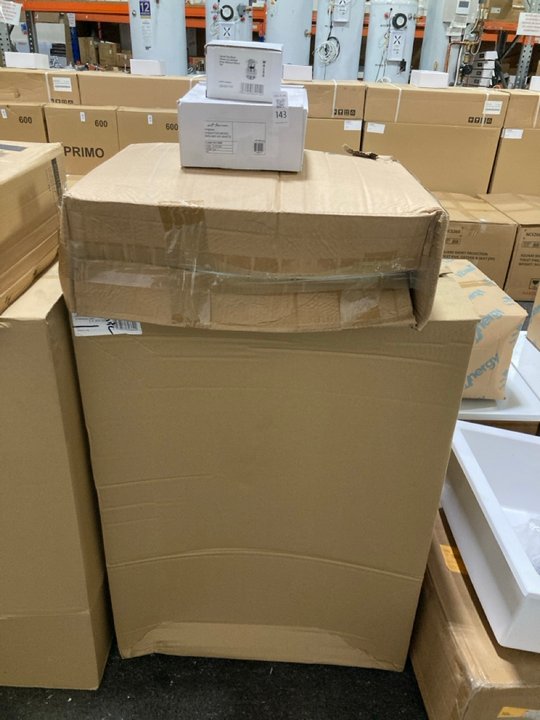 Lot 143  
            Marchington SR19 - Delivery or Collection 

                
FLOOR STANDING 2 DOOR SEMI RECESSED SINK UNIT IN WHITE WITH A 610 X 490MM 1TH CER...