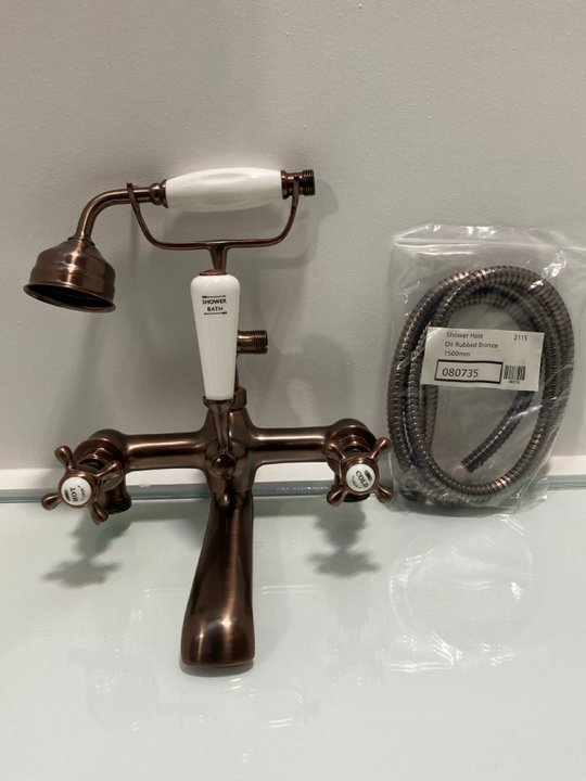 Lot 177  
            Marchington SR19 - Delivery or Collection 

                
TRADITIONAL BSM IN OIL RUBBED BRONZE - ORIGINAL RRP £385: LOCATION - RACKING 1