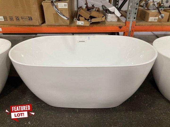 Lot 25  
            Marchington SR19 - Delivery or Collection 

                
1400 X 720MM MODERN TWIN SKINNED DOUBLE ENDED FREESTANDING BATH WITH INTEGRAL WHI...