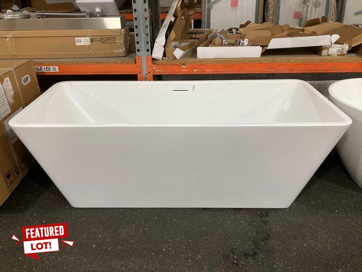 Lot 28  
            Marchington SR19 - Delivery or Collection 

                
ROPER RHODES ACCENT 1700 X 720MM DOUBLE ENDED SQUARE STYLED FREE STANDING BATH - ...