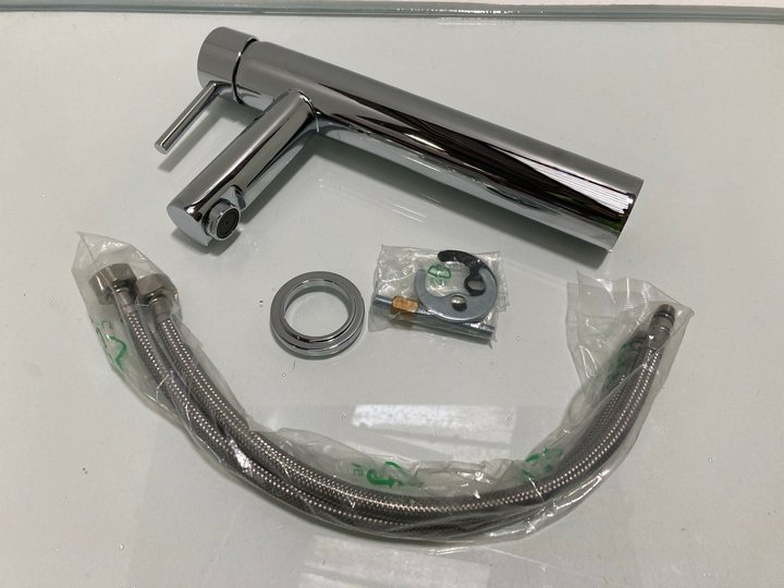 Lot 329  
            Marchington SR19 - Delivery or Collection 

                
HIGH MONO BASIN MIXER TAP IN CHROME - ORIGINAL RRP £225: LOCATION - RACKING 1