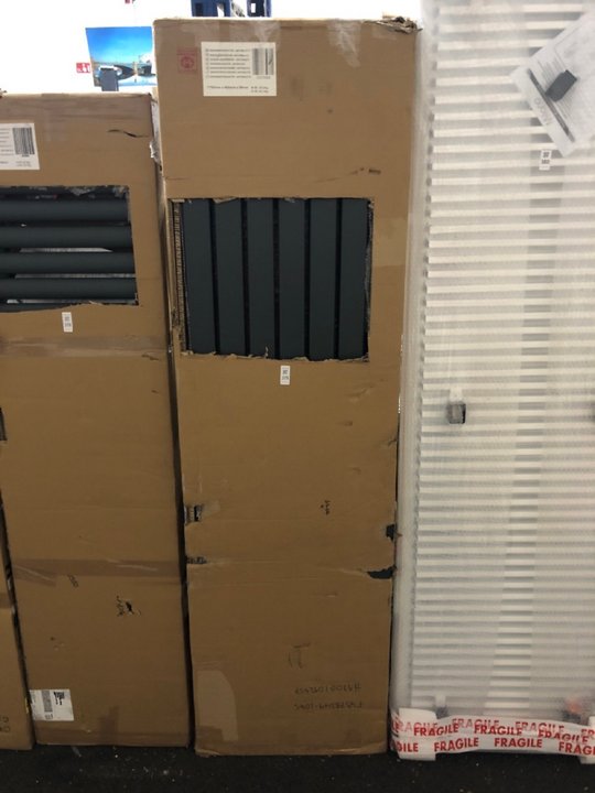 Lot 379  
            Marchington SR19 - Delivery or Collection 

                
ANTHRACITE VERTICAL DOUBLE SLIM PANEL RADIATOR 1780 X 490MM - ORIGINAL RRP £740: ...