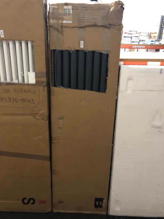 Lot 385  
            Marchington SR19 - Delivery or Collection 

                
ANTHRACITE VERTICAL DOUBLE OVAL TUBED RADIATOR 1780 X 472MM - ORIGINAL RRP £755: ...