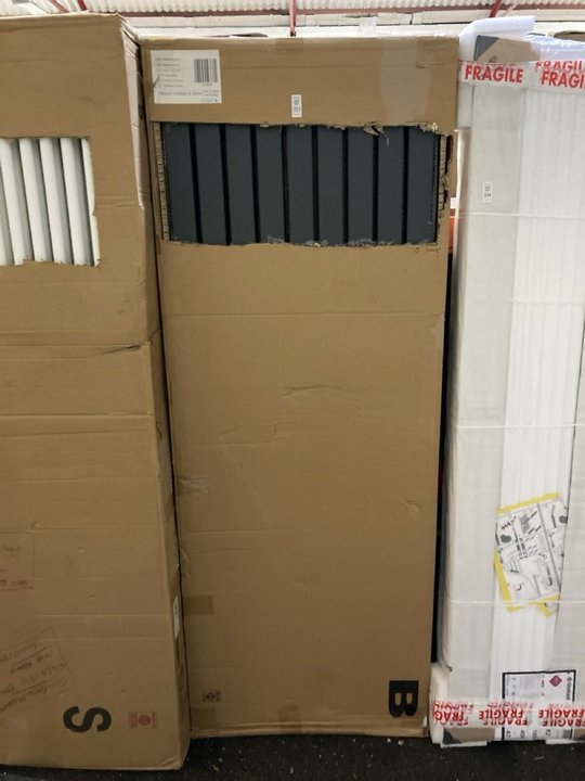 Lot 393  
            Marchington SR19 - Delivery or Collection 

                
ANTHRACITE VERTICAL DOUBLE SLIM PANEL RADIATOR 1780 X 630MM - ORIGINAL RRP £770: ...