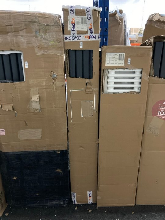 Lot 407  
            Marchington SR19 - Delivery or Collection 

                
ANTHRACITE VERTICAL DOUBLE OVAL TUBED RADIATOR 1780 X 236MM - ORIGINAL RRP £601: ...