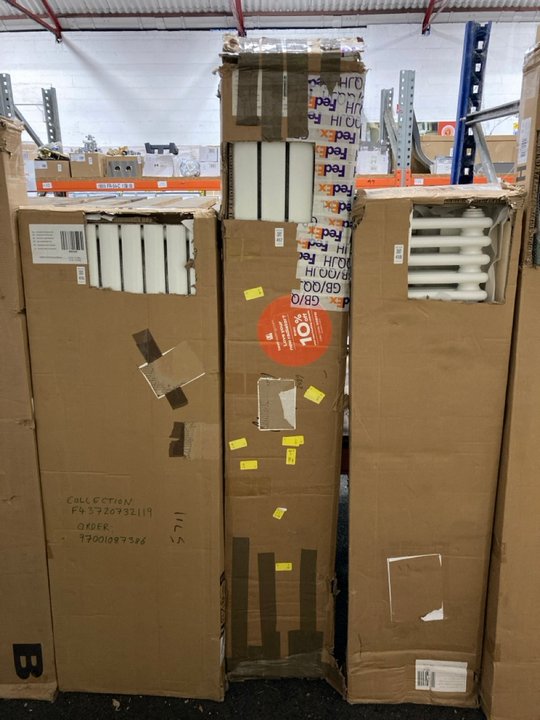 Lot 417  
            Marchington SR19 - Delivery or Collection 

                
WHITE VERTICAL DOUBLE SLIM PANEL RADIATOR 1750 X 280MM - ORIGINAL RRP £625: LOCAT...
