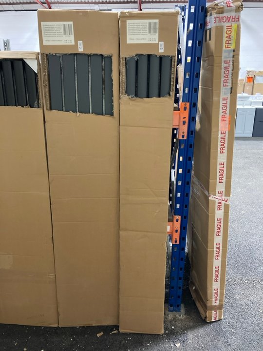 Lot 424  
            Marchington SR19 - Delivery or Collection 

                
ANTHRACITE VERTICAL DOUBLE OVAL TUBED RADIATOR 1780 X 236MM - ORIGINAL RRP £601: ...