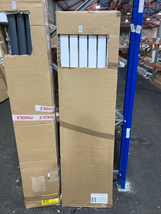 Lot 426  
            Marchington SR19 - Delivery or Collection 

                
WHITE VERTICAL DOUBLE SLIM PANEL RADIATOR 1600 X 420MM - ORIGINAL RRP £605: LOCAT...