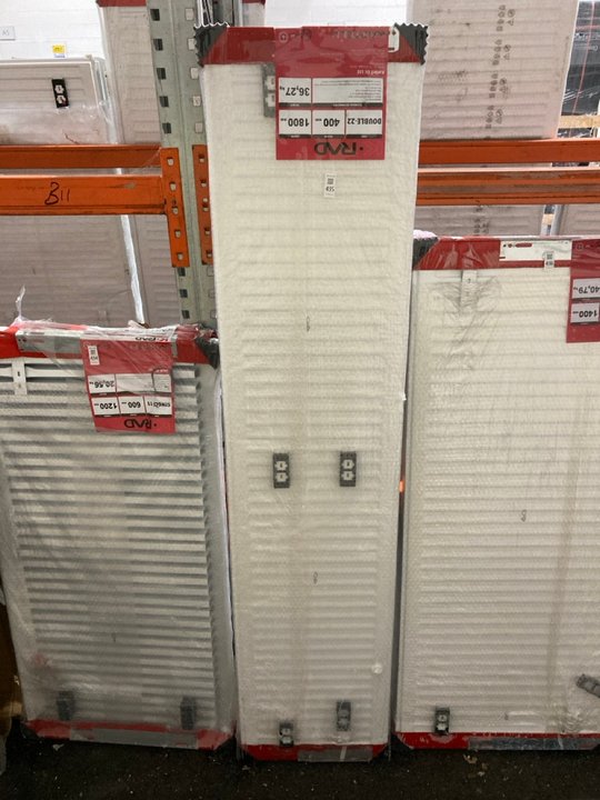 Lot 435  
            Marchington SR19 - Delivery or Collection 

                
KRAD DOUBLE COMPACT RADIATOR 1800 X 400MM - ORIGINAL RRP £495: LOCATION - B6 ISLAND