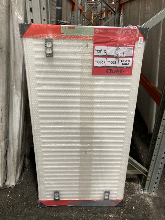 Lot 455  
            Marchington SR19 - Delivery or Collection 

                
KRAD PANEL PLUS COMPACT RADIATOR 1200 X 600MM - ORIGINAL RRP £265: LOCATION - B6 ...