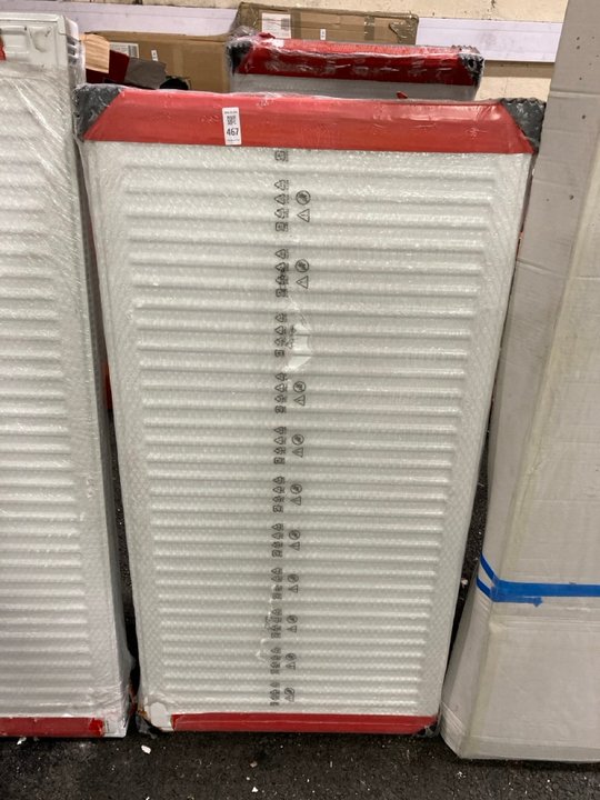 Lot 467  
            Marchington SR19 - Delivery or Collection 

                
KRAD DOUBLE COMPACT RADIATOR 1200 X 600MM- ORIGINAL RRP £325: LOCATION - B6 ISLAND
