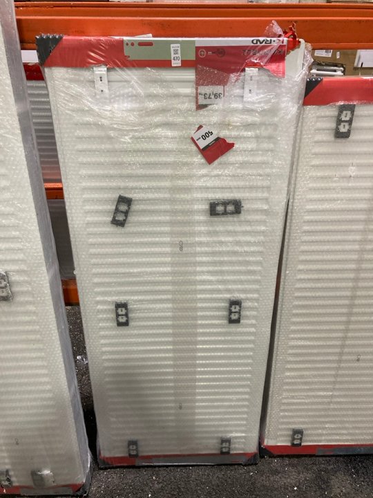 Lot 470  
            Marchington SR19 - Delivery or Collection 

                
KRAD PANEL PLUS COMPACT RADIATOR 1500 X 600MM - ORIGINAL RRP £390: LOCATION - B6 ...