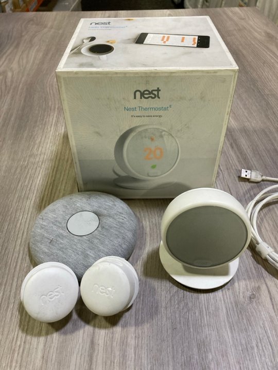 Lot 481  
            Marchington SR19 - Delivery or Collection 

                
NEST THERMOSTAT - ORIGINAL RRP £170: LOCATION - RACKING 2