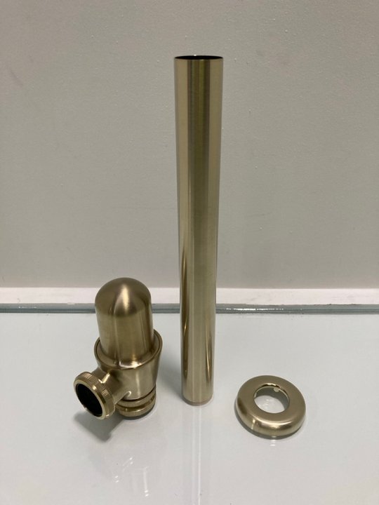 Lot 544  
            Marchington SR19 - Delivery or Collection 

                
EXPOSED BOTTLE TRAP IN BRUSHED BRASS - ORIGINAL RRP £105: LOCATION - RACKING 2