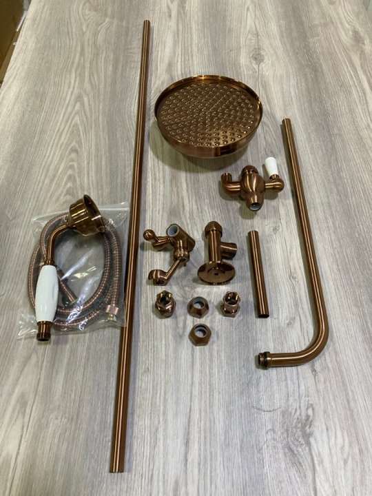 Lot 554  
            Marchington SR19 - Delivery or Collection 

                
TRADITIONAL GRAND RIGID RISER KIT IN OIL RUBBED BRONZE - ORIGINAL RRP £545: LOCAT...
