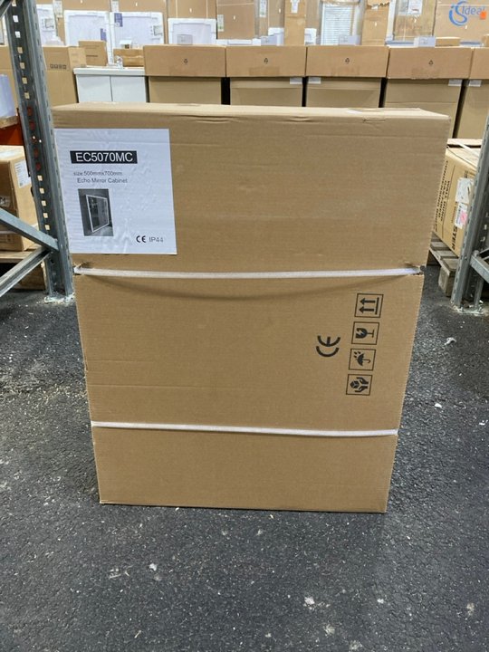 Lot 626  
            Marchington SR19 - Collection 

                
(COLLECTION ONLY) WALL MOUNTED 1 DOOR ECHO ILLUMINATED BATHROOM MIRROR CABINET 70...