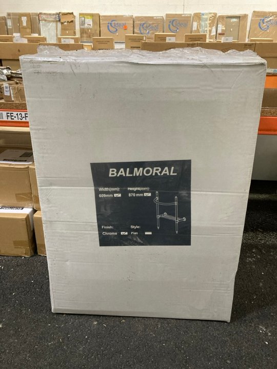 Lot 628  
            Marchington SR19 - Delivery or Collection 

                
BALMORAL TRADITIONAL STYLED CHROME WASH STAND 870 X 609MM - ORIGINAL RRP £280: LO...