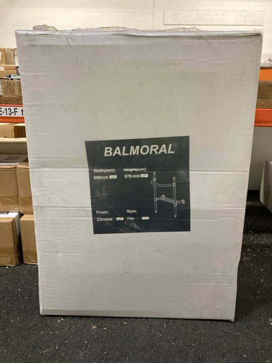 Lot 631  
            Marchington SR19 - Delivery or Collection 

                
BALMORAL TRADITIONAL STYLED CHROME WASH STAND 870 X 609MM - ORIGINAL RRP £280: LO...