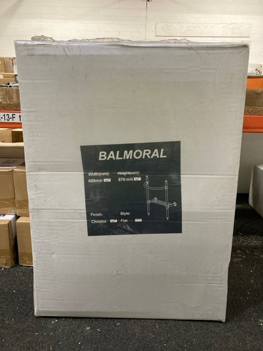 Lot 634  
            Marchington SR19 - Delivery or Collection 

                
BALMORAL TRADITIONAL STYLED CHROME WASH STAND 870 X 609MM - ORIGINAL RRP £280: LO...