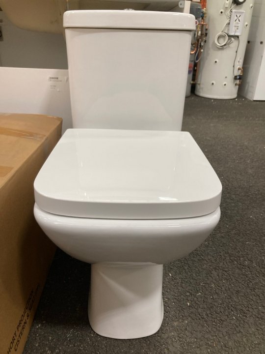 Lot 65  
            Marchington SR19 - Delivery or Collection 

                
SQUARE STYLED CLOSED COUPLED W/C WITH CISTERN FITTINGS, DUAL FLUSH TOP CHROME BUT...