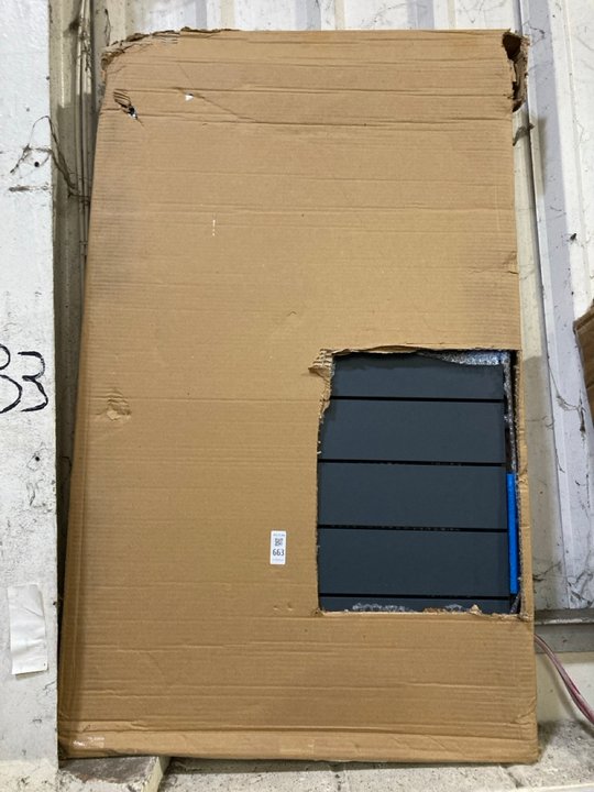 Lot 663  
            Marchington SR19 - Delivery or Collection 

                
ANTHRACITE HORIZONTAL FLAT PANEL ALUMINIUM RADIATOR 945 X 600MM - ORIGINAL RRP £1...