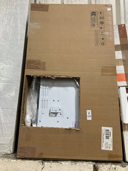 Lot 688  
            Marchington SR19 - Delivery or Collection 

                
2000W WHITE ELECTRIC HEATER 755 X 420MM - ORIGINAL RRP £169: LOCATION - B6