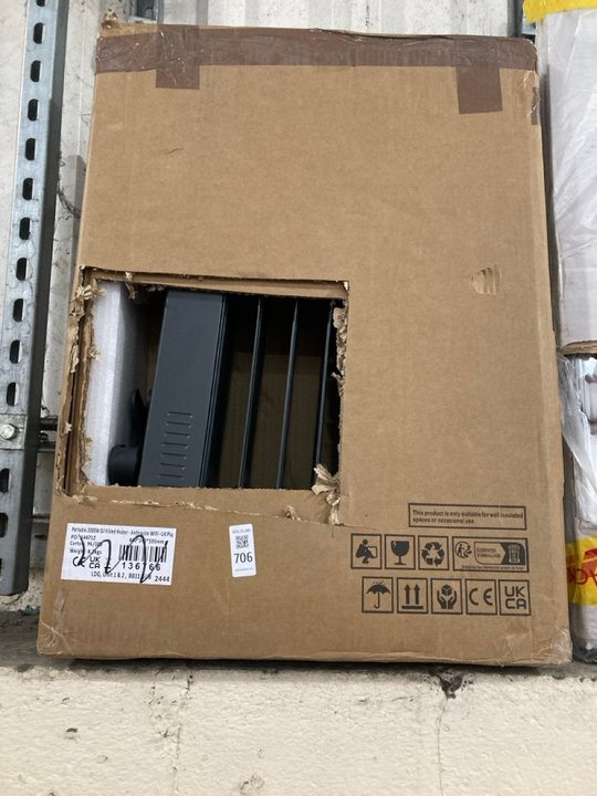 Lot 706  
            Marchington SR19 - Delivery or Collection 

                
2000W ANTHRACITE OIL FILLED HEATER 440 X 595MM - ORIGINAL RRP £149: LOCATION - B6