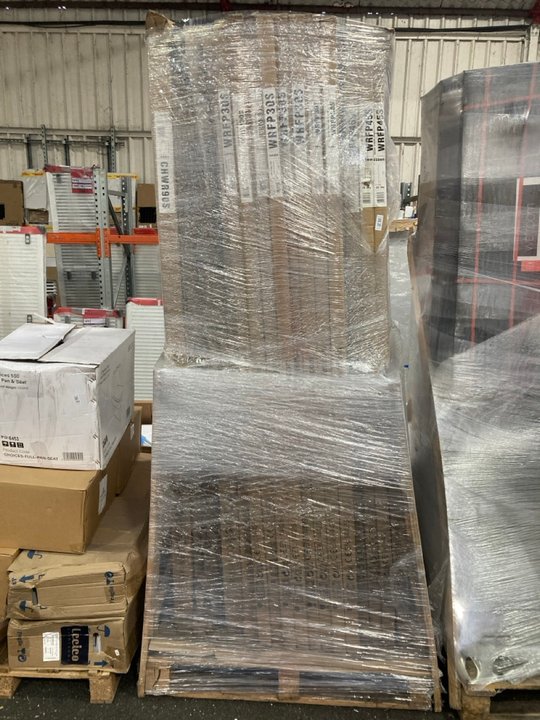 Lot 716  
            Marchington SR19 - Collection 

                
(COLLECTION ONLY) PALLET OF ASSORTED WET ROOM PANEL & WET ROOM RETURN PANELS TO I...