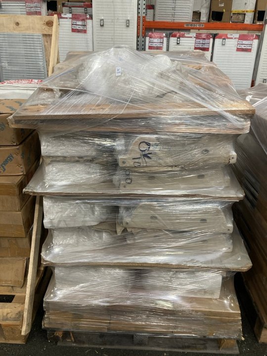 Lot 720  
            Marchington SR19 - Collection 

                
(COLLECTION ONLY) PALLET OF CERAMIC BASINS & LAMINATE COUNTERTOPS - ORIGINAL RRP ...