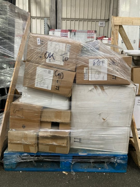 Lot 722  
            Marchington SR19 - Collection 

                
(COLLECTION ONLY) PALLET OF ASSORTED CERAMICS - ORIGINAL RRP £1200: LOCATION - B7