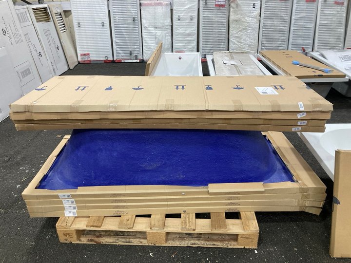 Lot 736  
            Marchington SR19 - Delivery or Collection 

                
BC DESIGNS SOLID BLUE 1700 X 750MM NTH DOUBLE ENDED BATH WITH SIDE PANEL - ORIGIN...