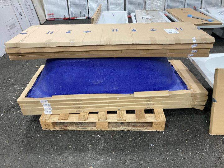 Lot 738  
            Marchington SR19 - Delivery or Collection 

                
BC DESIGNS SOLID BLUE 1700 X 750MM NTH DOUBLE ENDED BATH WITH SIDE PANEL - ORIGIN...