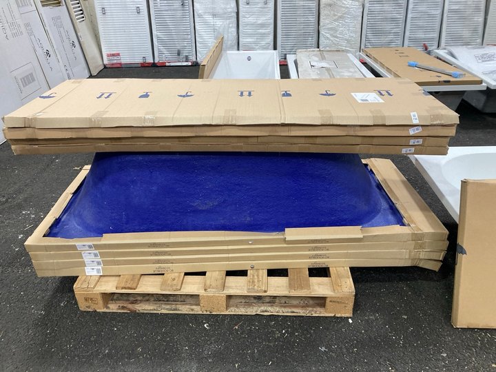 Lot 739  
            Marchington SR19 - Delivery or Collection 

                
BC DESIGNS SOLID BLUE 1700 X 750MM NTH DOUBLE ENDED BATH WITH SIDE PANEL - ORIGIN...