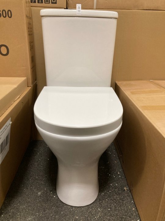 Lot 73  
            Marchington SR19 - Delivery or Collection 

                
D-SHAPED CLOSED COUPLED W/C WITH CISTERN FITTINGS, DUAL FLUSH TOP CHROME BUTTON &...