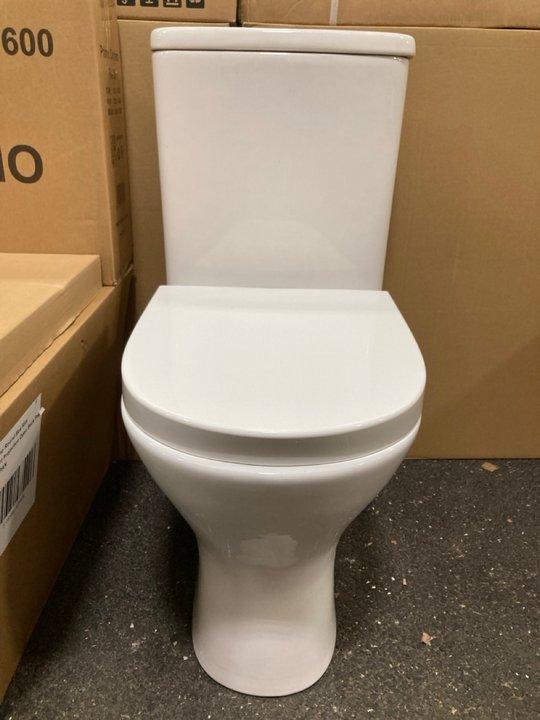 Lot 75  
            Marchington SR19 - Delivery or Collection 

                
D-SHAPED CLOSED COUPLED W/C WITH CISTERN FITTINGS, DUAL FLUSH TOP CHROME BUTTON &...