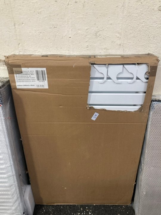 Lot 777  
            Marchington SR19 - Delivery or Collection 

                
WHITE HORIZONTAL DOUBLE SLIM PANEL RADIATOR 980 X 635MM - ORIGINAL RRP £440: LOCA...