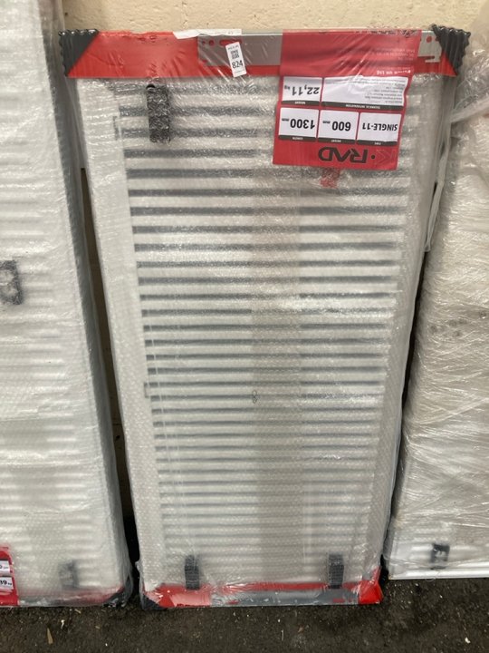 Lot 824  
            Marchington SR19 - Delivery or Collection 

                
KRAD SINGLE COMPACT RADIATOR 1300 X 600MM - ORIGINAL RRP £301: LOCATION - B8