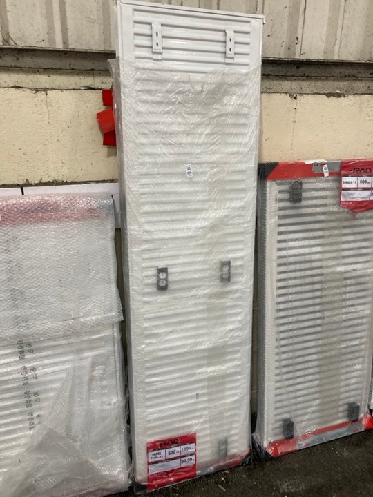 Lot 825  
            Marchington SR19 - Delivery or Collection 

                
KRAD PANEL PLUS COMPACT RADIATOR 1300 X 500MM - ORIGINAL RRP £405: LOCATION - B8
