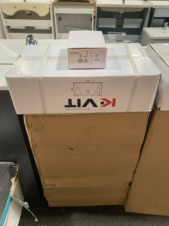 Lot 929  
            Marchington SR19 - Delivery or Collection 

                
FLOOR STANDING 2 DOOR CLOSET SINK UNIT IN MATT ANTHRACITE WITH A 515 X 290MM STH ...