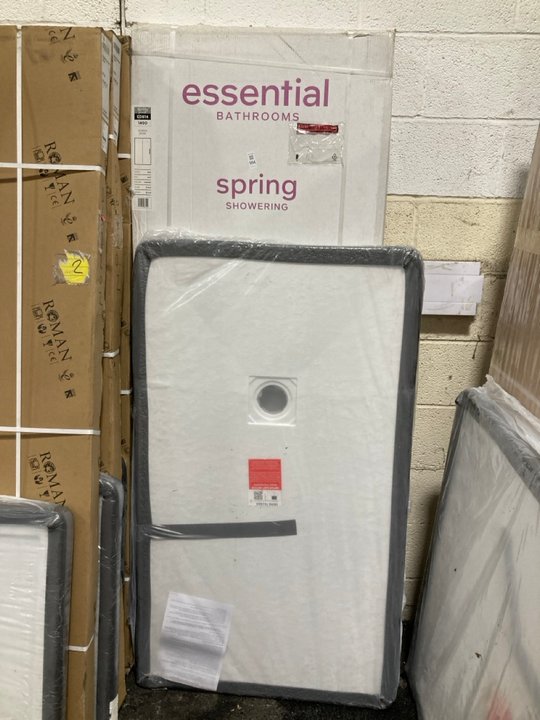 Lot 994  
            Marchington SR19 - Collection 

                
(COLLECTION ONLY) CLEAR GLASS SILVER FRAMED 1400 X 1900MM SLIDING SHOWER DOOR WIT...