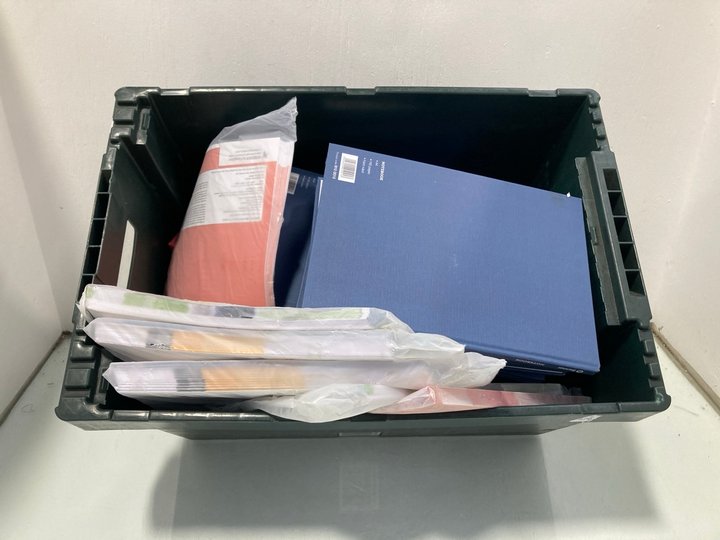 Lot 1084  
            Marchington SR13 - Parcel Delivery Only 

                
QTY OF ASSORTED STATIONERY ITEMS TO INCLUDE QTY OF BANNER HARDBACK A4 LINED NOTEB...