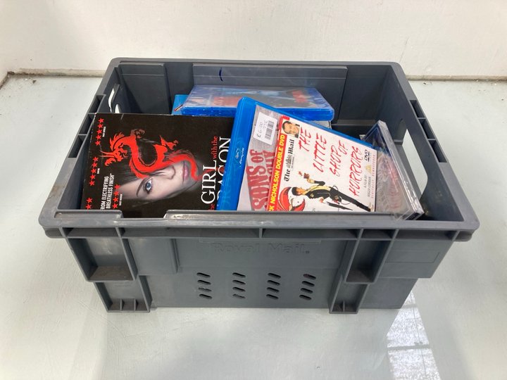 Lot 1087  
            Marchington SR13 - Parcel Delivery Only 

                
QTY OF ASSORTED DVD'S & CD'S TO INCLUDE THE NAKED GUN 3 DVD SET (18+ ID REQUIRED)...