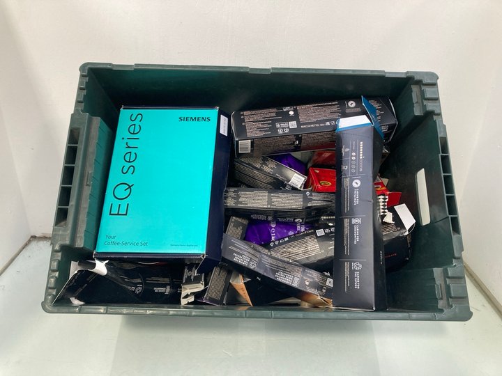 Lot 1098  
            Marchington SR13 - Parcel Delivery Only 

                
QTY OF ASSORTED HOT BEVERAGE ITEMS TO INCLUDE NESPRESSO MUG ODACIO COFFEE PODS - ...