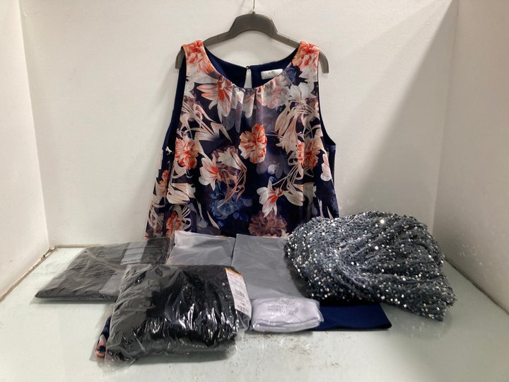 Lot 1164  
            Marchington SR13 - Parcel Delivery Only 

                
QTY OF ASSORTED WOMENS CLOTHING IN VARIOUS SIZES TO INCLUDE HI VISIBILITY UTILITY...