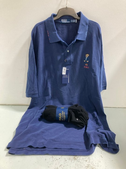 Lot 1167  
            Marchington SR13 - Parcel Delivery Only 

                
PACK OF 6 PAIRS RALPH LAUREN POLO CLASSIC COTTON SPORT BLACK SOCKS - ONE SIZE TO ...